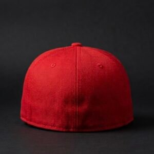 FITTED CH CAP RED (Size 56cm)