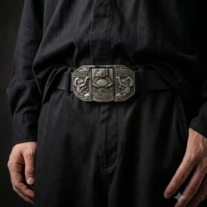 Lighter Genuine leather Belt (Size Fits till 36 inches)