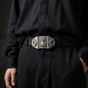 Lighter Genuine leather Belt (Size Fits till 36 inches)