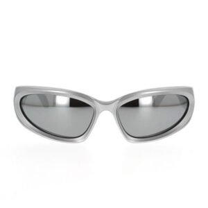 Aesthetic Silver Chrome Sunglasses